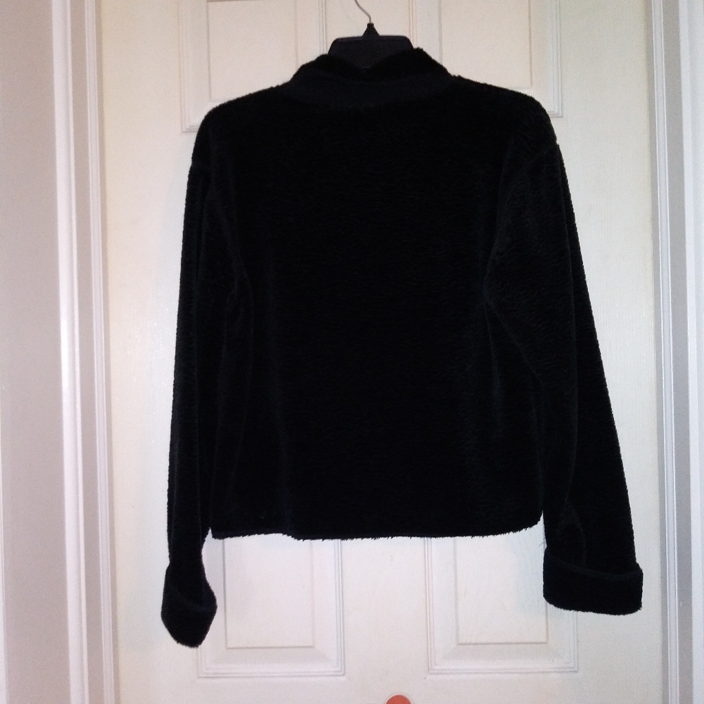 Juniors Black Jacket, Size Small - image 2